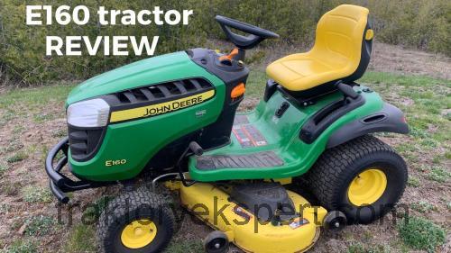 John Deere E160 opinie i specyfikacja