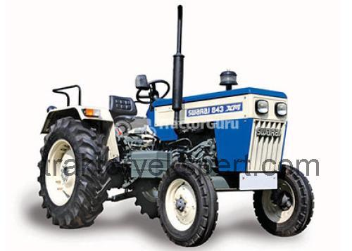 Swaraj 843 XM opinia i karta techniczna 